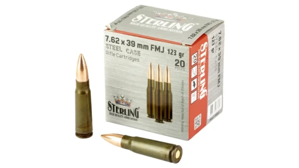 STERLING SC 762X39 123GR FMJ
