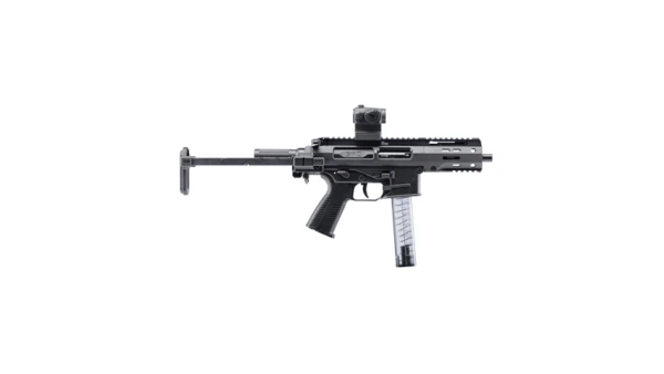 B&T SPC9 PDW SBR 9MM 9" 30RD GLK BLK