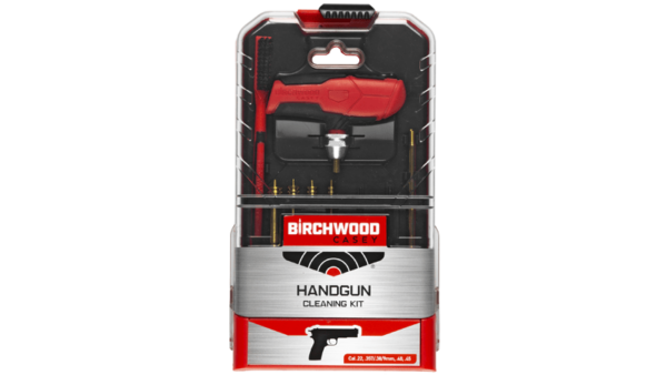BIRCHWOOD CASEY HANDGUN CLEANING KIT 16 PIECE