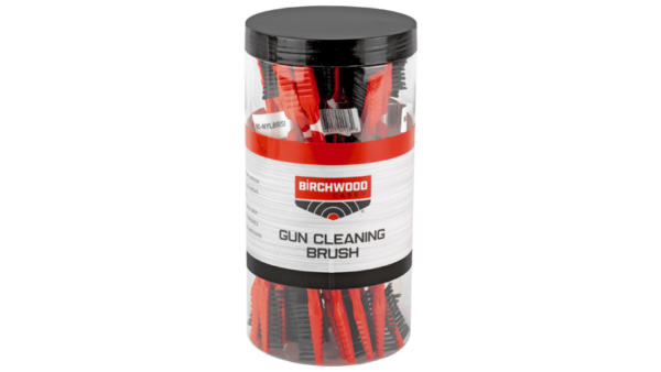 BIRCHWOOD CASEY DUAL END NYLON BRUSHES 25 PK