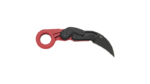 CRKT PROVOKE RED 2.47" PLAIN EDGE