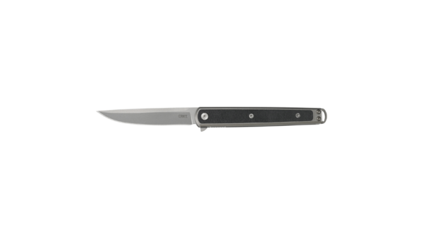 CRKT SEIS BLACK 3.32" PLAIN EDGE