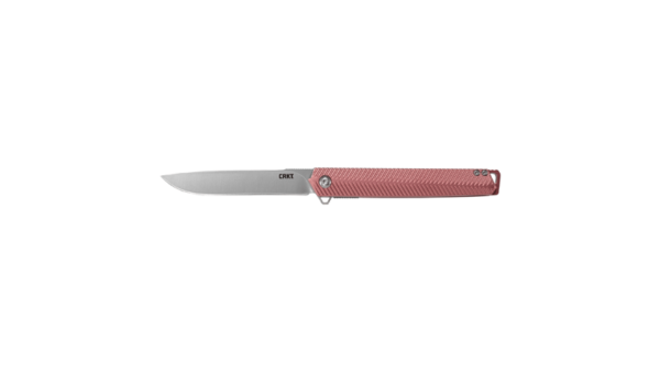 CRKT STYLUS MAROON 3.18" PLAIN EDGE