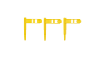 ERGO SAFETY CHAMBER FLAG 3PK YELLOW