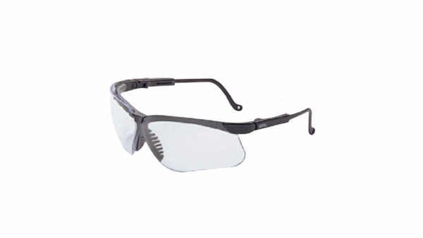 HOWARD LEIGHT VAPOR II BLK FR/CLR LENS