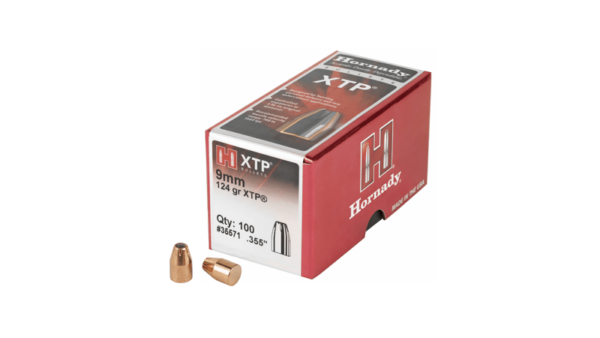 Hornady XTP 9MM .355 124GR 100CT