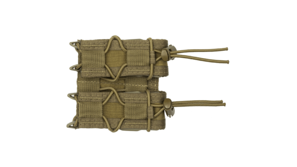 High Speed Gear DOUBLE PISTOL TACO MOLLE COY