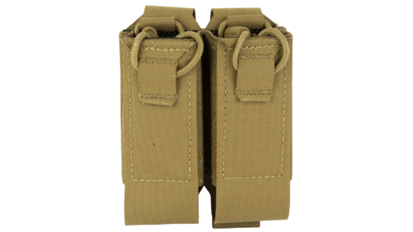 Haley Strategic DOUBLE PISTOL MAG POUCH COY