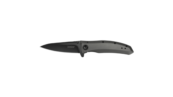 KERSHAW GRID 3.7" PLN BLACK-OXIDE