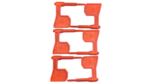 LBE RIFLE CHAMBER SFTY FLAG 6PK ORG