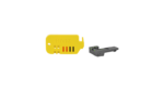 HIVIZ ADJ REAR SIGHT RUG RVLVR GR/RD