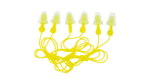 PEL97317_1 PELTOR REUSE TRI-FLANGE EARPLUGS 3PK