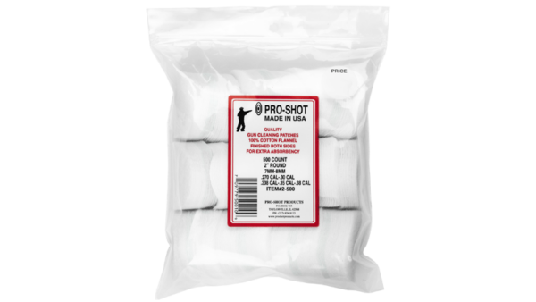 PRO-SHOT PATCH .270-38CAL RND 500 CT