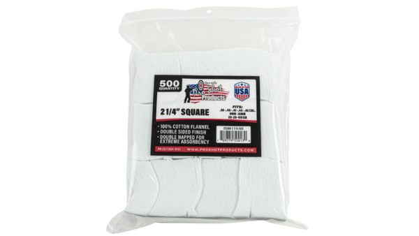 PRO-SHOT PATCH .38-.45CAL 2 1/4" 500
