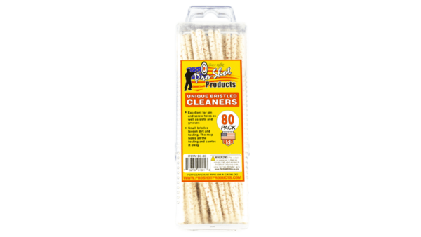 PRO-SHOT BRISTLED CLEANERS 80PK