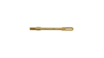 PRO-SHOT PATCH HOLDER BRASS 22-45CAL