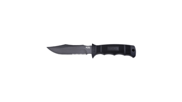 SOG SEAL PUP BLACK 4.75" NYLON