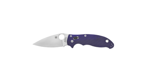 SPYDERCO MANIX 2 G-10 DARK BL 3.375"