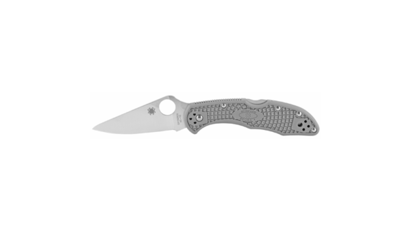 SPYDERCO DELICA4 FFG PLAINEDGE GREY