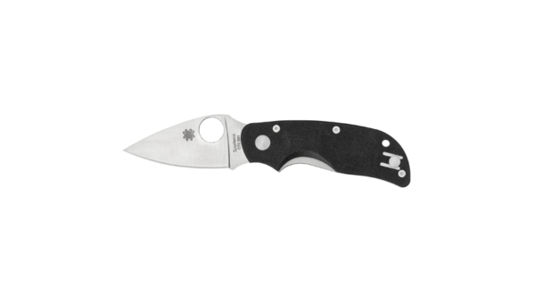 SPYDERCO CAT BLACK G-10 PLAINEDGE