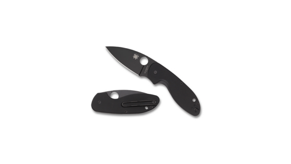 SPYDERCO EFFICIENT G-10 BLACK PLAINE