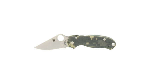 SPYDERCO PARA3 G10 CAMO PLAINEDGE