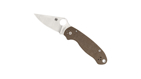 SPYDERCO PARA 3 CRU WEAR BRN MCRTA