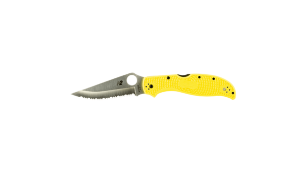 SPYDERCO STRTCH 2 XL LW SLT YLW SRTD