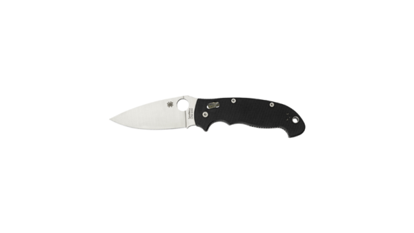 SPYDERCO MANIX 2 XL BLK G10 PLNEDGE