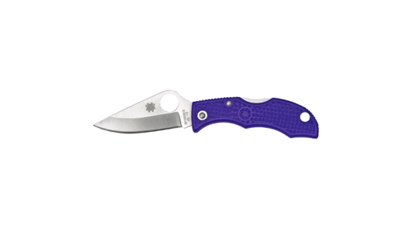SPYDERCO LADYBUG3 PURPLE FRN PLAIN
