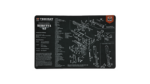 TEKR17-BER92_1 TEKMAT PISTOL MAT BERETTA 92 BLK