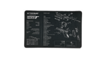 TEKMAT PISTOL MAT FOR GLOCK BLK