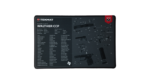 TEKMAT PISTOL MAT FOR WALTHER CCP BLK