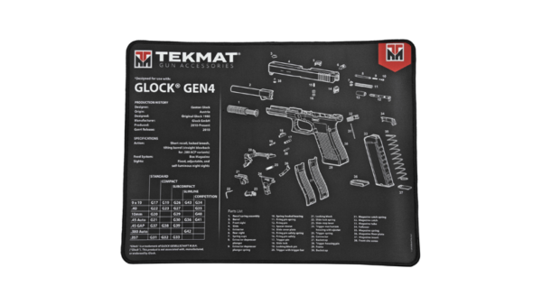 TEKMAT ULTRA PISTOL MAT FOR GLK GEN4