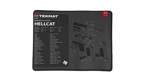 TEKMAT ULTRA PISTOL MAT HELLCAT