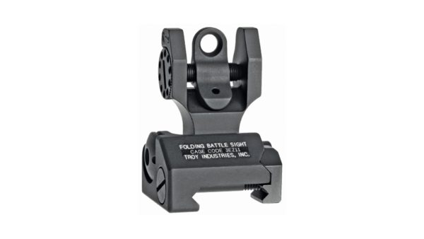 TROY FLDNG REAR BATTLE SIGHT BLK