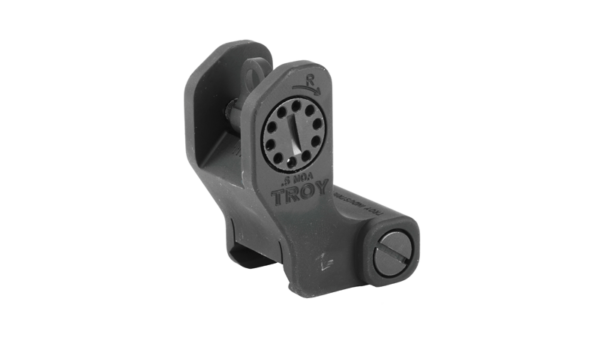 TROY FIXED REAR BATTLE SIGHT BLK