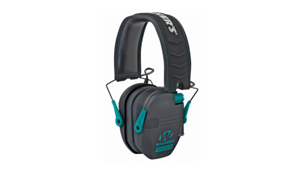 WALKER'S RAZOR SLM ELEC MUFF BLK/TEA