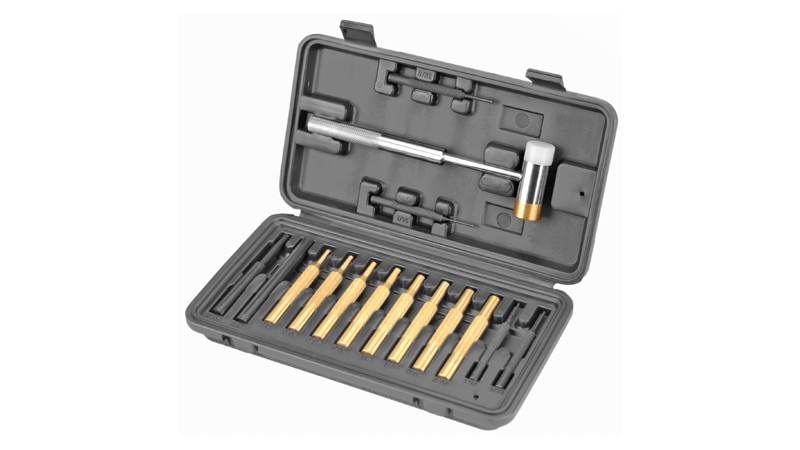 WHEELER HAMMER/PUNCH SET W/CASE
