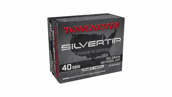 WIN SILVERTIP 40 S&W 155GR HP