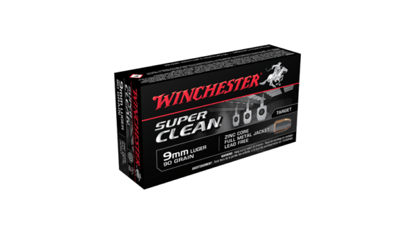 WIN SUPER CLEAN 9MM 90GR FMJ