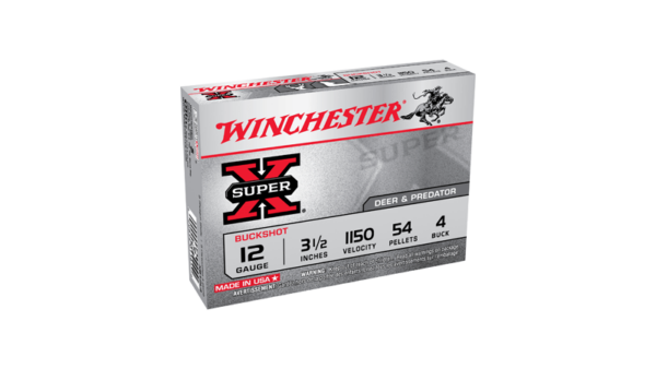 WIN SUPER-X 12GA 3.5" 4 BUCK