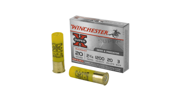 WIN SUPERX 20GA 2.75 #3BK 20PL