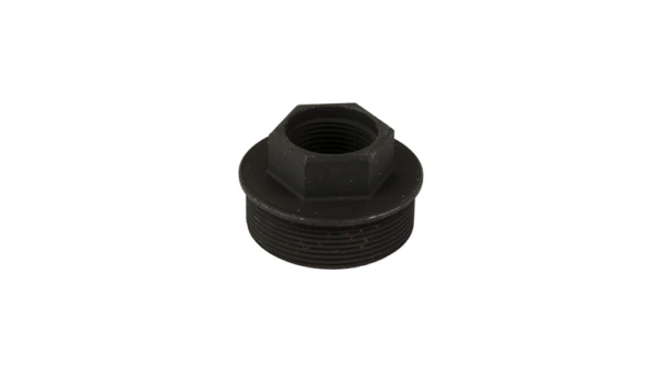 YHM 5/8"-24 CRBNE ADPTR SDWNR M2 BLK