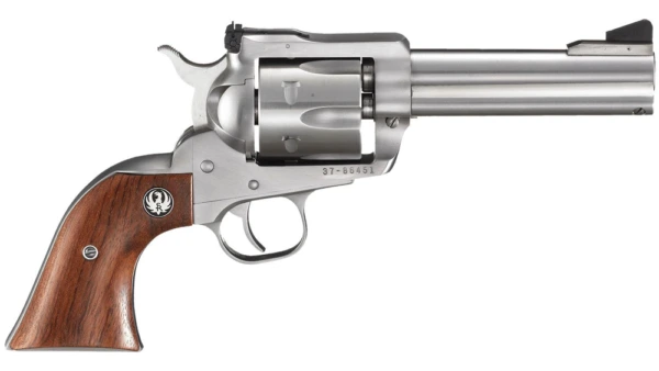 Ruger New Model Blackhawk Stainless SA Handgun .357 Mag 6rd Capacity 4.62" Satin Stainless