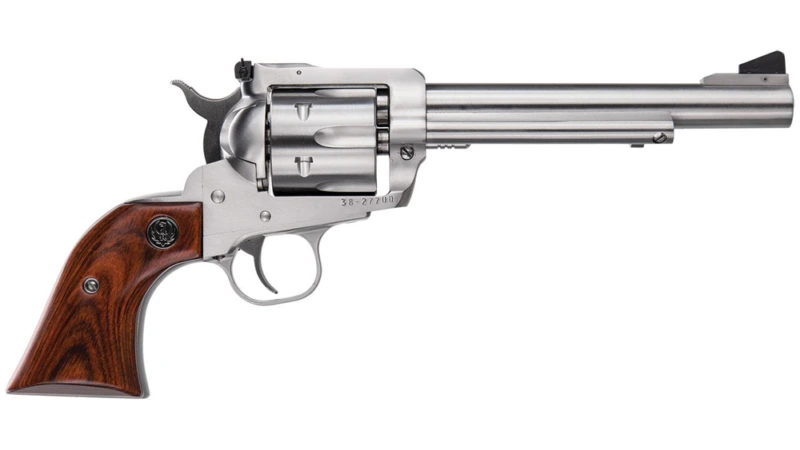 Ruger New Model Blackhwk Stainless SA Handgun .357 Mag 6.5" Satin Stainless
