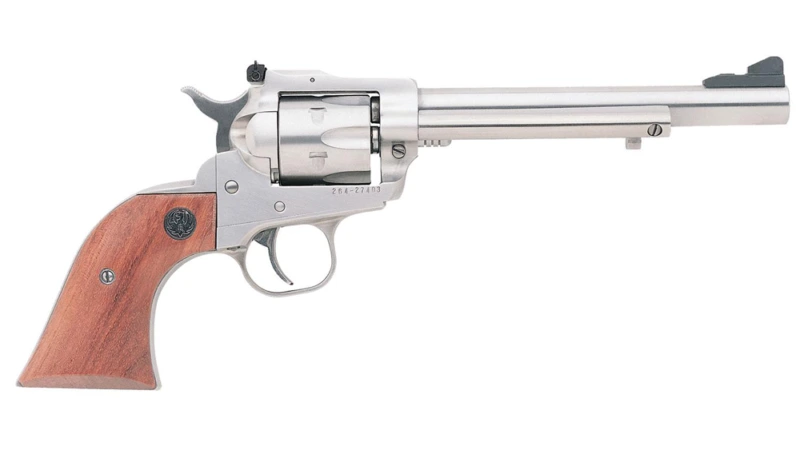 Ruger Single Six Convertible SA Handgun .22 LR/.22 WMR 6rd Capacity 6.5 Barrel Stainless