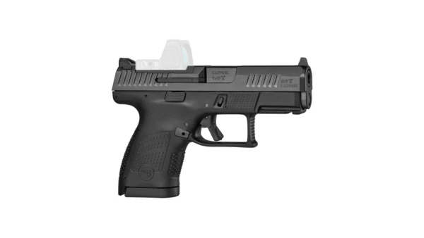 CZ USA P-10 S Handgun 9mm Luger 10rd Magazine 3.5" Barrel Black Optic Ready Fixed Sights
