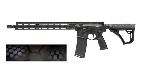 Daniel Defense DDM4V7 Rifle 5.56mm Nato 32rd Magazine 16" Barrel M-LOK Rail Rattle Can