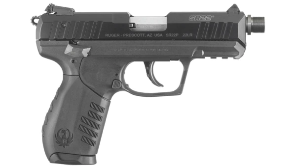 SR22 22LR RIMFIRE PISTOL 3.5" BRL BLACK Threaded
